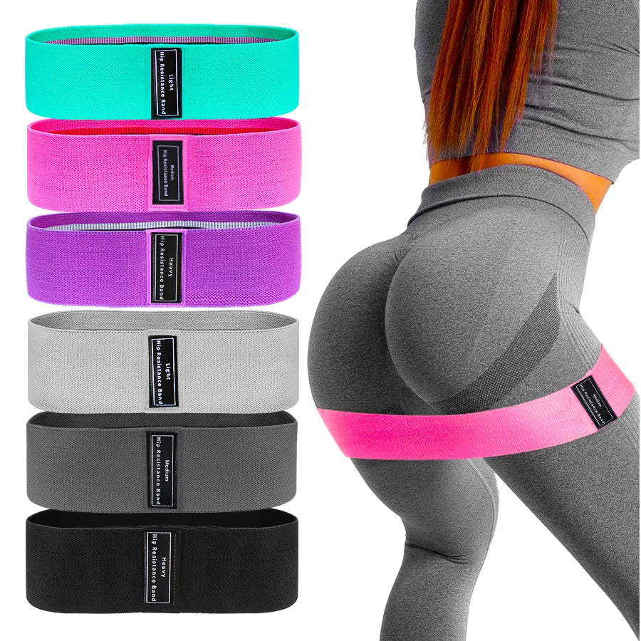 Hip Booty Bands Glute Thigh Elastic Workout Bands